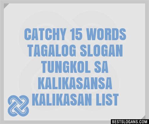 slogan tungkol sa kalikasan picture|100+ Catchy Tagalog Kalikasan Slogans 2024.